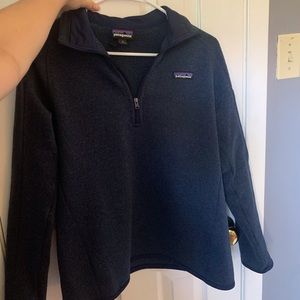Navy Patagonia half zip